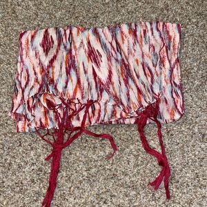 Multi colored scarf. Maurice’s brand. Soft material, good condition.